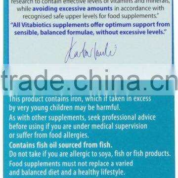 Vitabiotics Wellman Multivitamin Plus Omega 3, 6 & 9 - 56 Tablets (Pack of One) photo-3