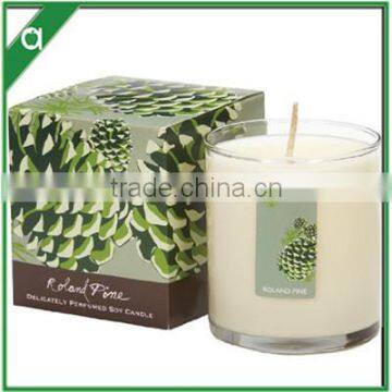 High value and soy wax pravite logo or brand soy wax scented candle