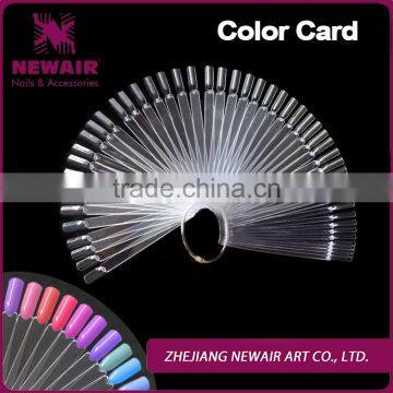 Newair nail gel polish color card