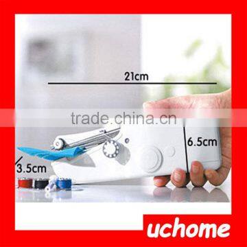 UCHOME Mini Handy Stitch Handheld Electric Sewing Machine