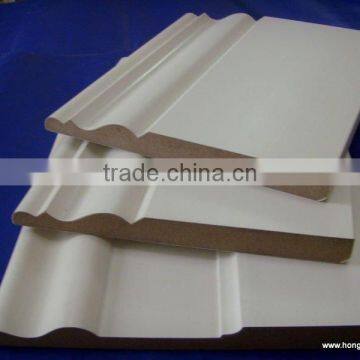 factory wholesale white primed skirting base board with cheap price