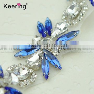 New design crystal rhinestone applique WFA-940