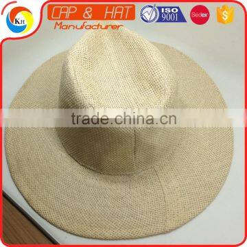 Outdoor Sun Straw Hat Plain Natural Grass Straw Hat Welcom Back Cards To Print photo-2