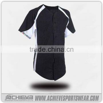 Fashionable Round Neck Custom Design sleeveless Baseball Jerseys