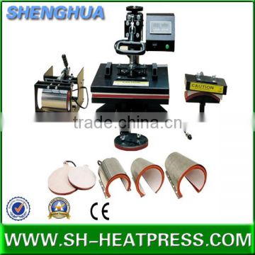 8 in 1 heat press printing machine ech-800