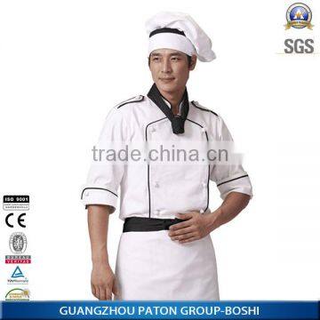 OEM Supply Type Restaurant Uniforms Breathable Chef Jackets SGS photo-2