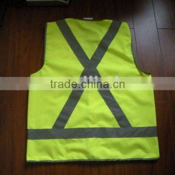 2017 Yellow Safety Vest Wear With Print photo-2