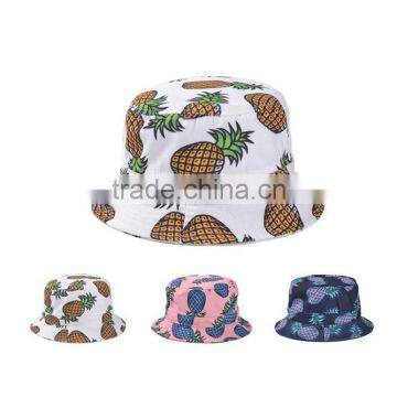 Reversible Hot Selling Lovely Pattern Bucket Hat Europe Wholesale Cool Floral Bucket Hat photo-2