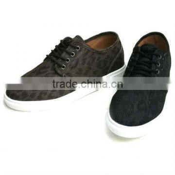 ssd0206 leopard lace up sneakers 1cm tall insole