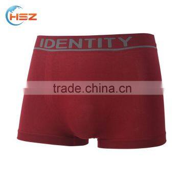 HSZ-0021 Best selling products of underwear men in red rose color elastic band for panties in basic