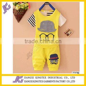 Wholesale cloth boy set sweet child cloth