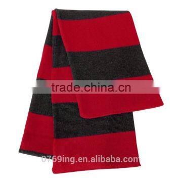 Football Culb Knitting Scarf Sports Fans Knitted Scarf Winter Knitted Scarf photo-3