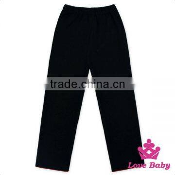 66TQZ466 Lovebaby Wholesale Long Sleeve Cotton Black Strip Top With Red Heart Print for Valentines Day Baby Clothes 1 Set photo-5