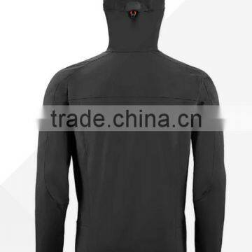 No Zipper Hoodie Jacket Waterproof Fabric Softshell Jacket photo-4