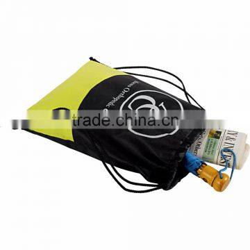 PolyPro Non-Woven Cinch Backpack - Drawstring Design for Over-the-shoulder or Backpack Carry and Comes With Your Logo. photo-2