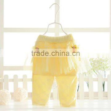 Wholesales Spring Cotton Printing Girls Children Elastic Leggings photo-3