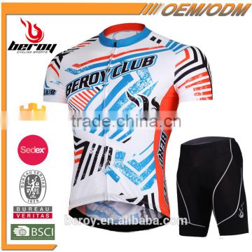 BEROY China custom cycling jersey set,mens racing bikes suit