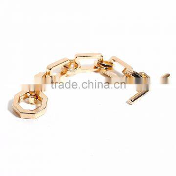 Zinc Based Alloy Purse Accessories Gold Plated 11cm(4 3/8"), 1 Piece photo-2