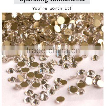 NHF 2058 Crystal BLING Chaton Flat Back Glass Nail Rhinestones photo-3