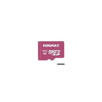 Sell Kingmax Micro SD 512MB Memory Card