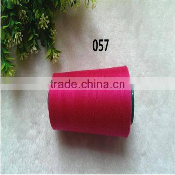 Wholesale Dyed High Tenacity 100pec Ployester Sewing Thread With Plastic Tube photo-4