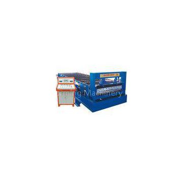 Steel Panel Corrugated Tile Forming Machine , Roof Sheet Making Machine