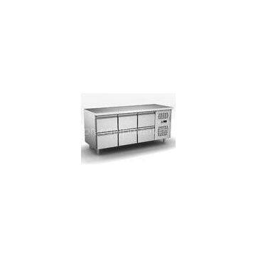 201# Undercounter Commercial Refrigerator GN3140TN , Under Counter Fridge Freezer