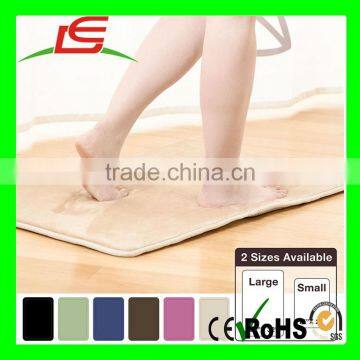 Memory Foam Bathrug Beige Bath Mat and Shower Rug Large 20 x 32 Inches Non Slip Plush Microfiber Comfortable Beautiful