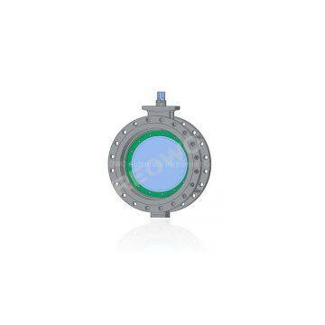 The 70D00 Series three-eccentric hard seal butterfly valve