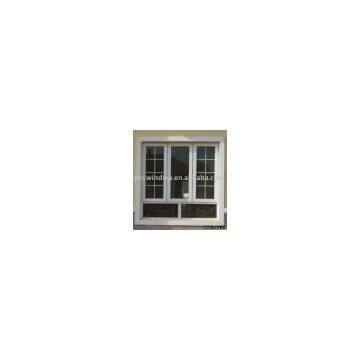 PVC windows with double-glazing