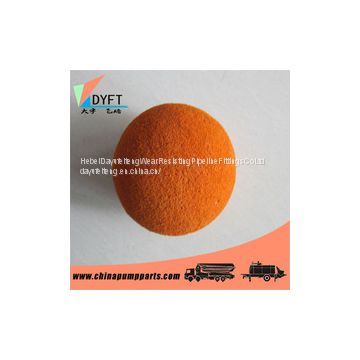 DN125 Concrete Pump Pipe Cleaning Sponge Ball