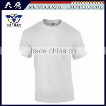 100% cotton blank mens T-shirt