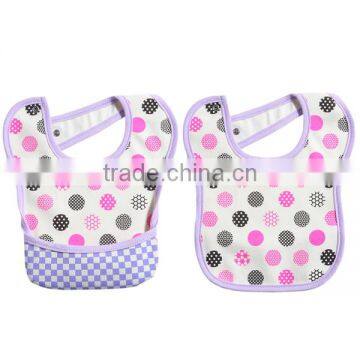 high quality purple glass ball cheap baby bibs