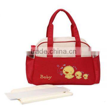Cartoon Chicken Pattern Hanging Stroller Mother Baby Diaper Yummy Mummy Bag photo-5
