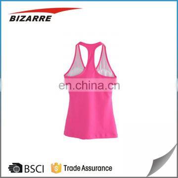 High Quality Womens Tank Top Polyester Singlet photo-6