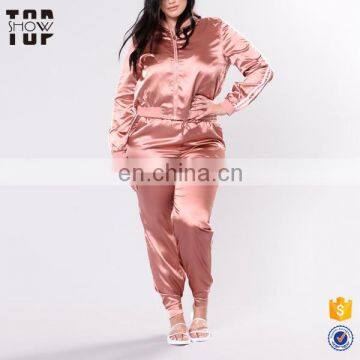 Wholesale clothing women s tracksuit jacket with high quality tracksuits for lady