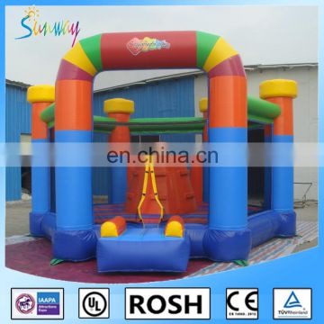 SUNWAY High quality wholesale used commercial bounce houses for sale small inflatable indoor bouncer