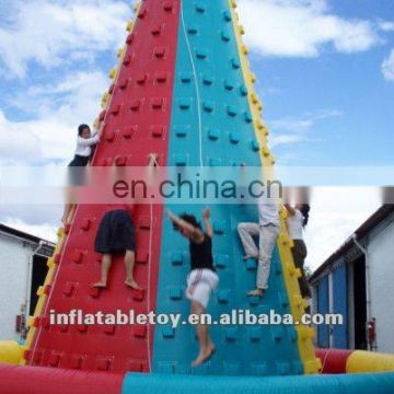 Outdoor Inflatable Climbing Wall/ inflatable sports game for children