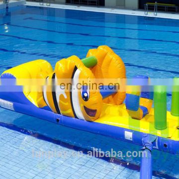 HI new design fish inflatable pool water park, floating water park for kids