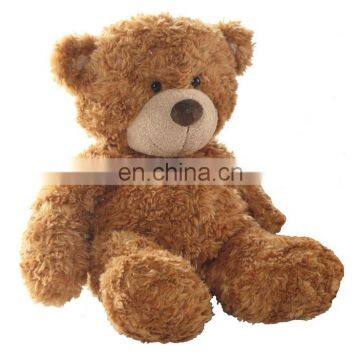 Stuffed Promotional Baby Christmas Teddy Bear meet for EU standard ,high quality with ribbon