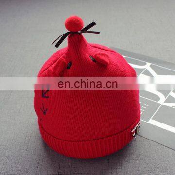 Cute New Fashion Baby Caps Woolen Trendy Cartoon Hats photo-6