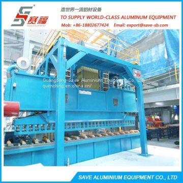 Aluminium Extrusion Profile Highly Modern Intensive Cooling System With Atomised Water