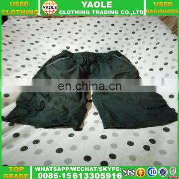 adult cargo short pants used clothes for african summer