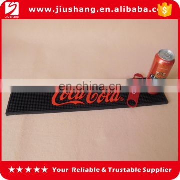 branded pvc bar runner shaker mats for bar using