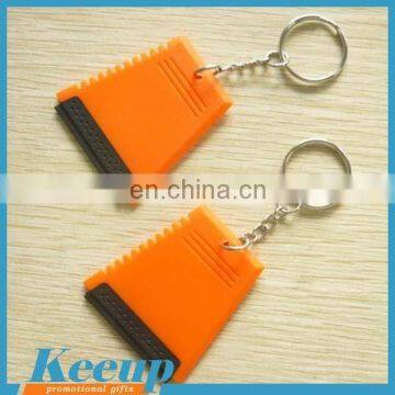 Most Popular Plastic Ice Scraper With Keychain