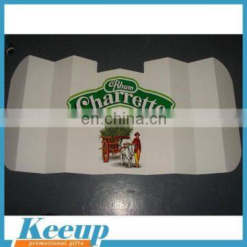 Custom Printing Cardboard Car Windshield Sunshade