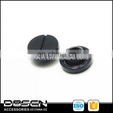 Hot sell high quality black plating metal flat studs and rivet trim for handbags,shoe,luggage ,clothing .