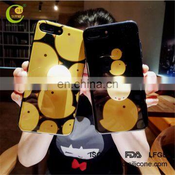 2017 new design Squishy Animal Toys Custom 3D Silicone Nail Finger Pinch Phone Case for iPhone 7 Plus