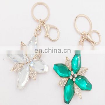 Custom Promotional Luxuriant Cute Diamond Key Chain Give Gifts