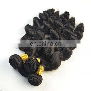 Quality 6A human Virgin hair brazilian hair Natural Wave